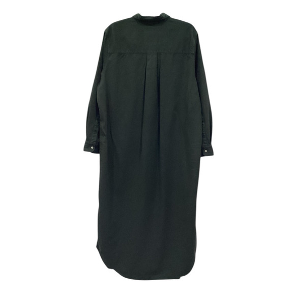 Frank & Eileen Famous Denim Rory Maxi Shirtdress In Vintage Green Size Small - Picture 9 of 14